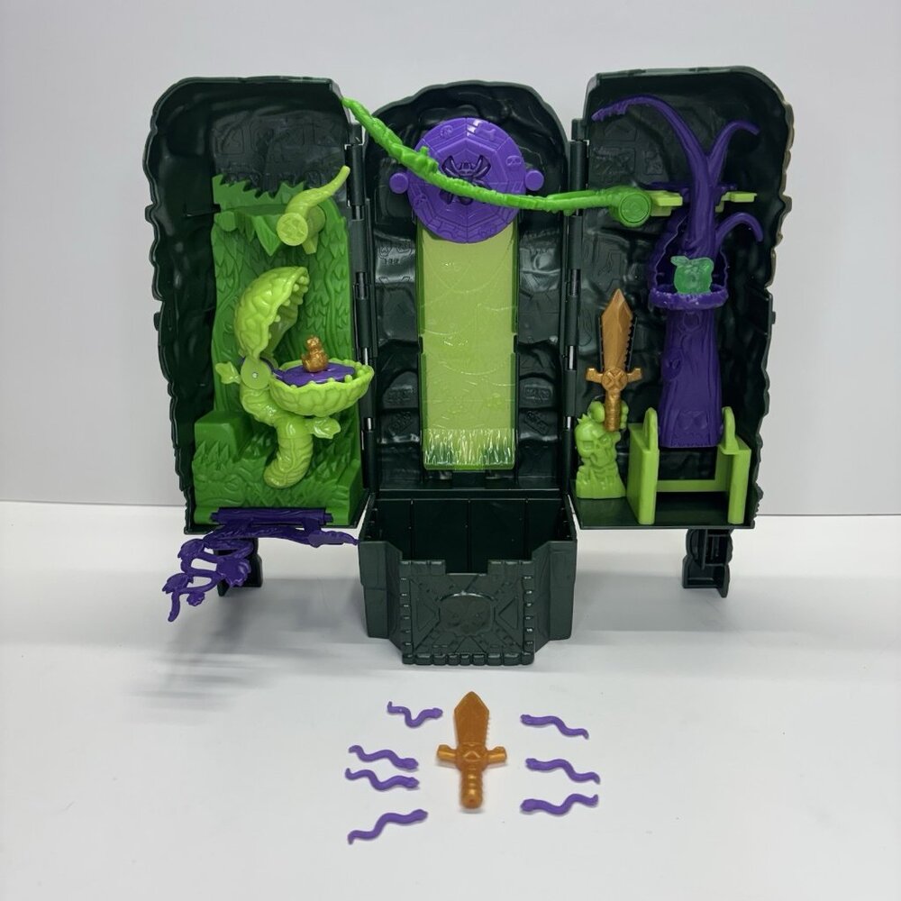 TREASURE X Lost Lands Skull Island Frost‎ Tower Micro Set Toy And Accessories